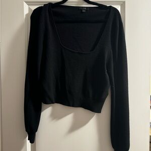 Elegant Black Women's Sweater